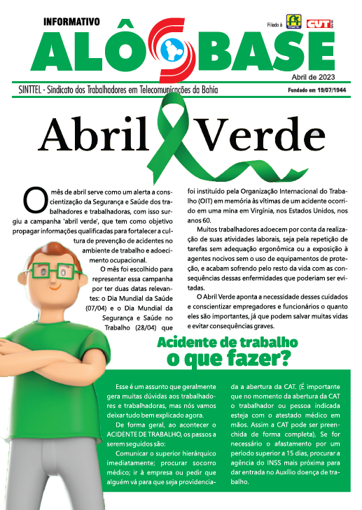 INFORMATIVO: ABRIL VERDE